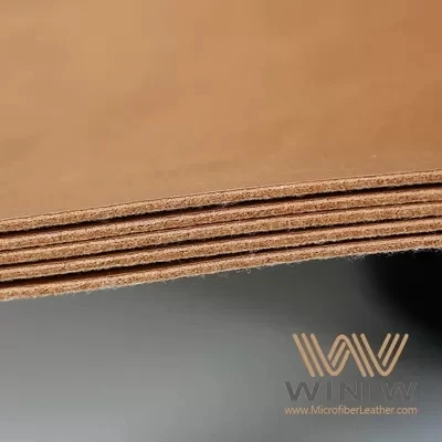 Eco-Friendly Artificial Leather Fabric PU Leather For Labels Making