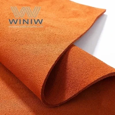 Material de camurça colorido de colorido durável para interior automotivo
