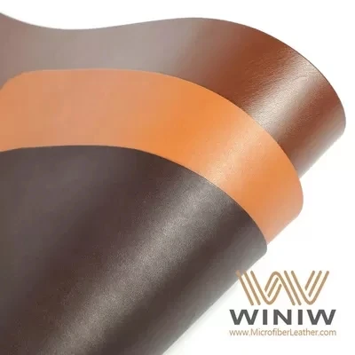 Couro de microfibra sintética vegana durável para cinto