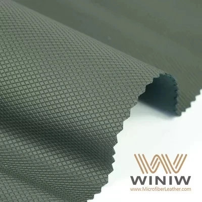 Luvas PU Microfibra de couro sintético de 0,8 mm de espessura personalizada
