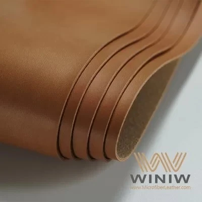 Waterproof PU Leather Synthetic Leather Fabric For Labels